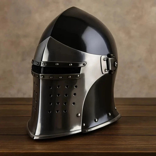 Elmetto medievale barbuta - medievale,