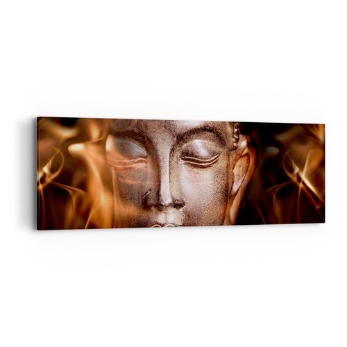 Quadro tela 90x30cm buddha - su,