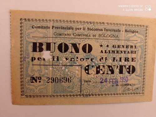 Buono generi alimentari per - , il