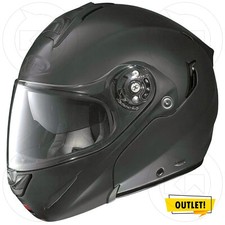 CASCO MODULARE MOTO X-LITE X-1003 ELEGANCE N-COM NERO OPACO 004 FLAT BLACK TG. S