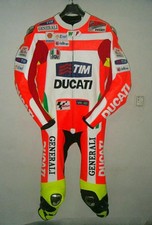 Ducati tuta moto pelle uomo