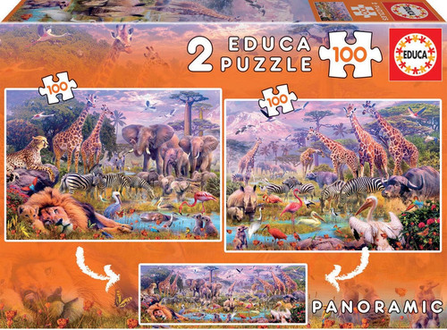Bambini 2x100 pezzi animali - -,