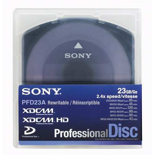 Sony pfd23 xdcam disco - pfd23, gb