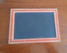 Lavagna lavagnetta vintage ardesia - Anni 50 - Misure 28 X 20 cm - cornice legno