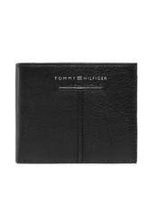 Tommy Hilfiger Portafoglio Uomo "TH Central Mini CC Wallet" Nero AM0AM10610 -...