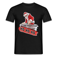 Maglietta Uomo DJ-Babbo Natale