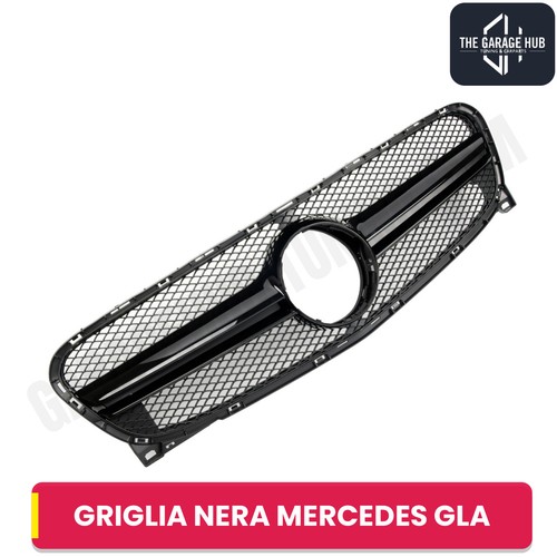 Griglia nera per mercedes - griglia,