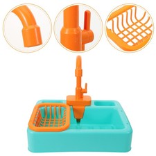 1 Set Pappagallo Doccia Automatica Bagno Gabbia Lavabo Pappagallo Vasca Senza Batteria