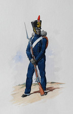 Charles Brun DISEGNO Militaria