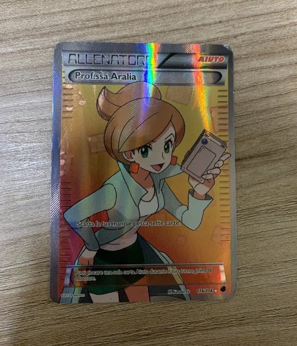 Prof ssa aralia carta pokèmon - prof.ssa,