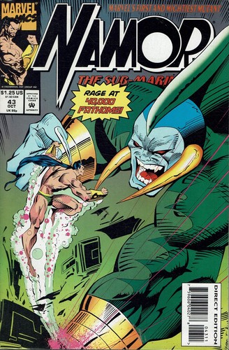 Namor the sub mariner oct - sub,