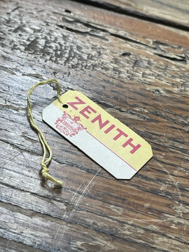 Tag zenith vintage - tag,