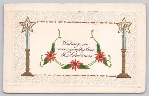 Cartolina epoca natale - d'epoca,