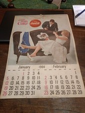 Calendario Originale 1964 Coca