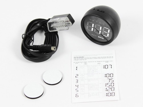 Obd2 hud head display - head, up