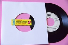 ROLLING STONES LADY JANE JUKE ITALY 7" 45 STICKER JUKE BOX STRIP