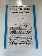 I Segreti della Musica Antica