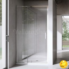 BOX CABINA DOCCIA NICCHIA PORTA CRISTALLO BATTENTE BAGNO CM 68 78 80 88 90 100