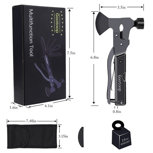 Pinza multiuso 1 ascia - 18,