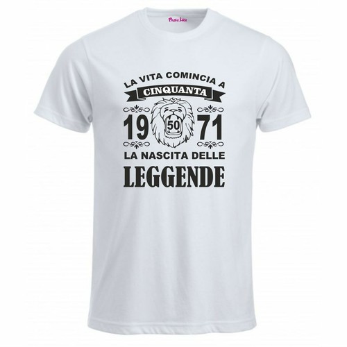 Shirt bianca anni 1971 - 50,