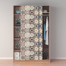 Pellicola adesiva Decori Retrò per mobili e pareti stile Geometrico, Mobili, Pel