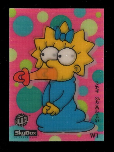 1994 skybox simpsons - 1994, w1