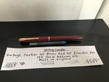 Vintage Parker 45 Arrow Red GT