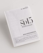 Manuale Dell'Utente Sigma SD15