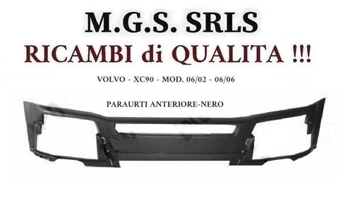 Paraurti anteriore nero volvo - paraurti,