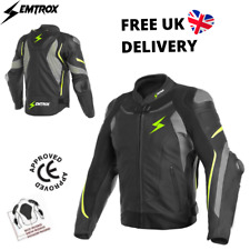 Giacca da moto in pelle di