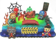 Set cake topper compleanno