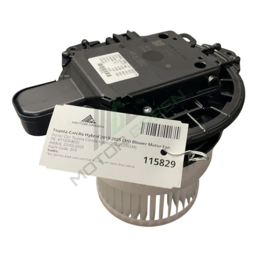 Ventilatore motore soffiatore