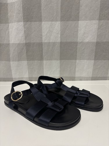 Sandali piatti zara - zara, navy