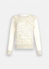 Maglia animalier in lurex LIU