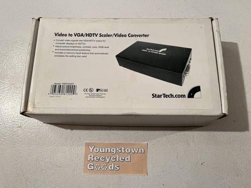 Startech com video vga hdtv - startech.com, vga/hdtv