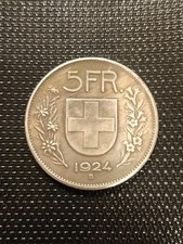 5 Franchi Svizzeri 1924