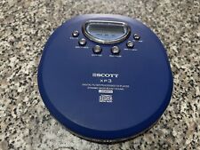 Lettore portatile cd player vintage xscott xp3