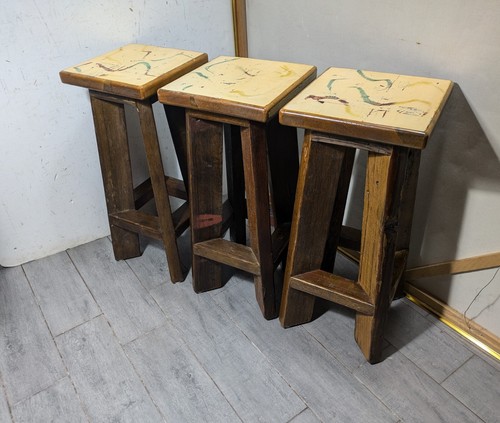 Set sgabelli bar - sgabelli, vintage