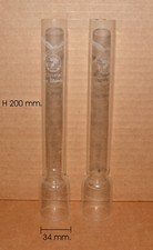 Nr. 2 VETRI PER LAMPADA A