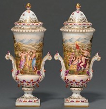 Coppia di vasi e copertine