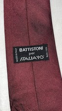 Cravatta Battistoni per Italia ‘90 100% Seta