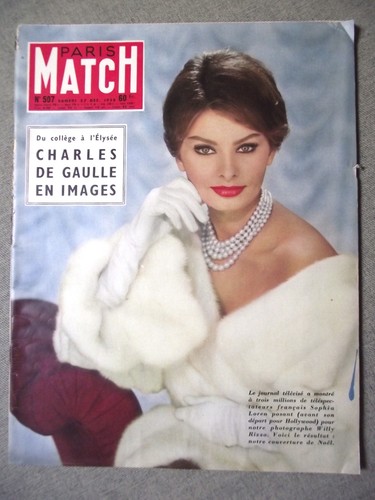 Paris match 507 12 1958 - match, n°507