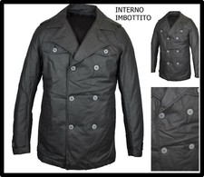 cappotto trench da uomo elegante doppio petto impermeabile lungo grigio l xl xxl