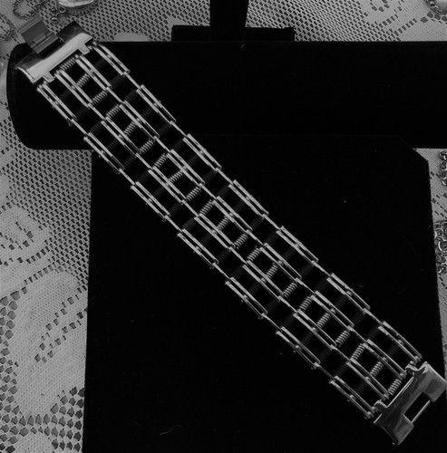Bracciale acciaio uomo - bracciale, da