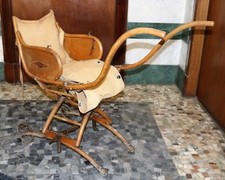 antica carrozzina pieghevole LE RÊVE BAUMANN voiture pliante pour enfant