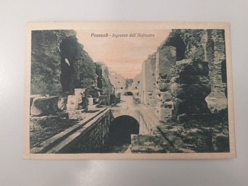 Cartolina viaggiata pozzuoli - viaggiata,