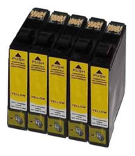 5 cartucce stampante gialle per Epson SX100 SX105 SX110 SX115 SX200 SX210 SX218 S20