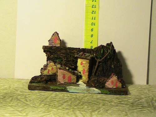 Casette diorama per presepe - casette,