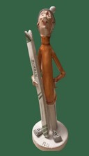 Sciatore da neve vintage