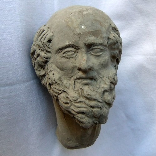 Testa terracotta argilla 11x19
